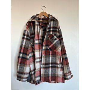 Oversized Flannel Jacket